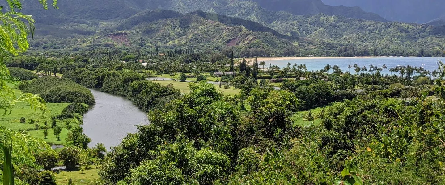 hanalei, on the north shore of kauai